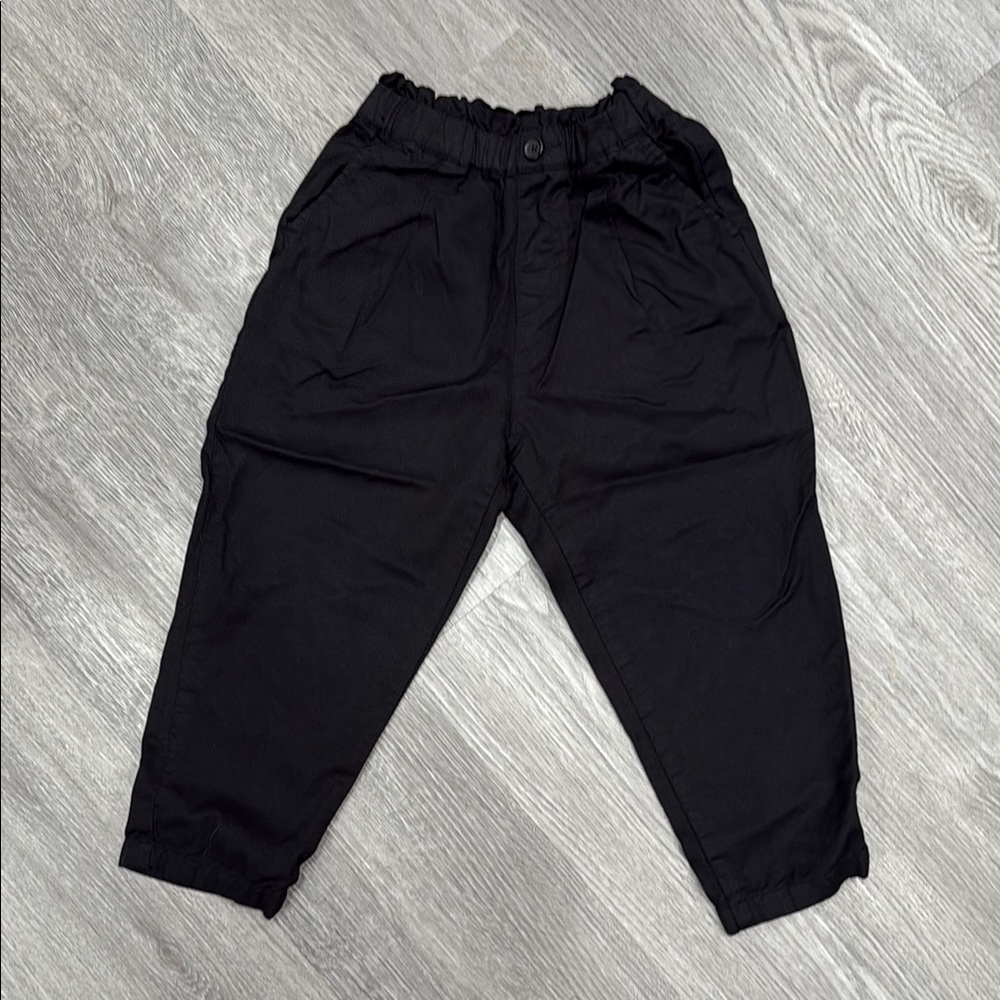 Uniqlo Charcoal Elastic Waist Pants